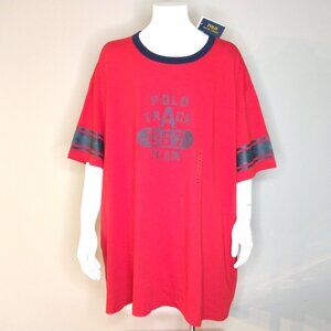 POLO RALPH LAUREN T-Shirt 4XB NEW with TAGS Track Team GRAPHIC TEE 4XL XXXXL NWT